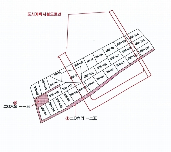 2025타경10018 경상북도 영덕군 병곡면 덕천리 206-125 임야 경매 이미지