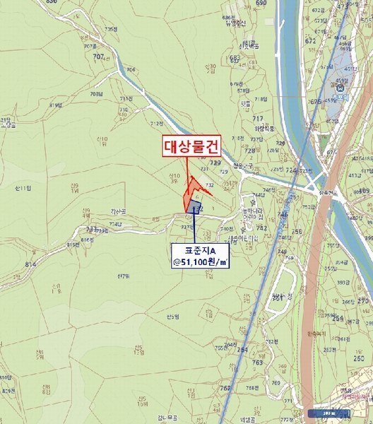 2025타경10162 경상북도 울진군 후포면 삼율리 732-7 임야 경매 이미지