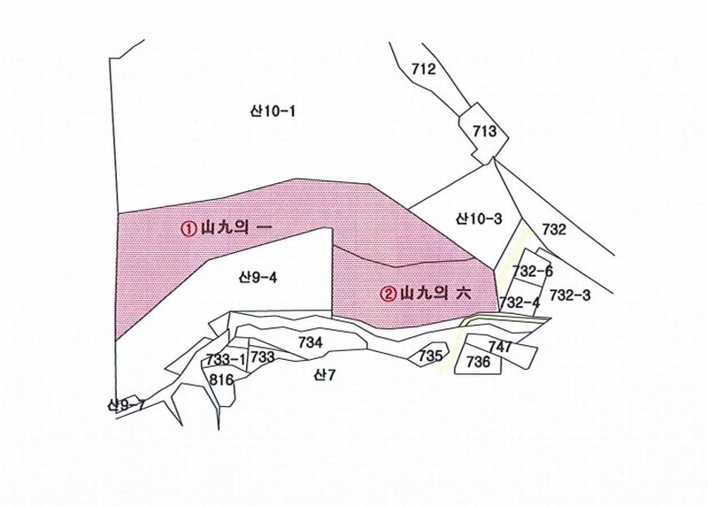 2025타경10162 경상북도 울진군 후포면 삼율리 732-7 임야 경매 이미지