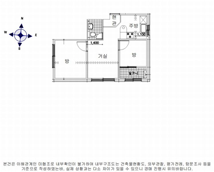 2024타경130877 서울특별시 양천구 남부순환로60길 26-2, 우진파크빌 2층 201호 다세대(빌라)[공급10평형] 경매 이미지