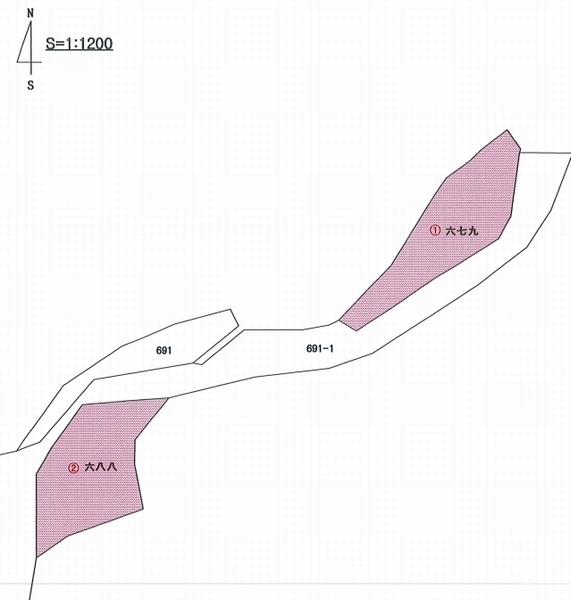 2025타경10168 경상북도 울진군 금강송면 소광리 679 농지 경매 이미지