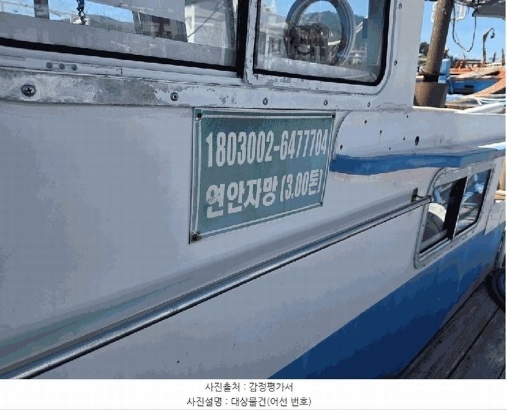 2025타경10241 경상북도 영덕군 축산면 선박 경매 이미지