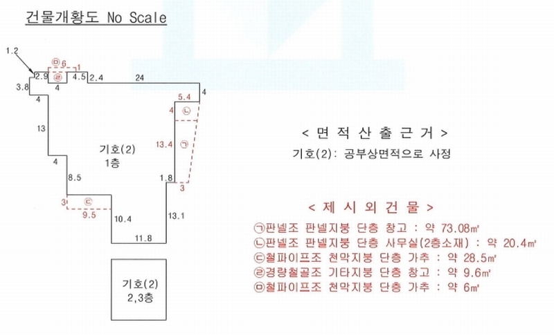 2024타경3320 경상북도 포항시 남구 오천읍 용덕리 397-1 근린주택 경매 이미지