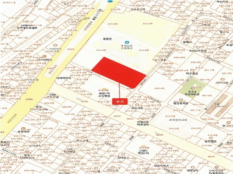 2024타경34584 경상북도 포항시 북구 중흥로241번길 42, 빌드원르헤브3차아파트 5층 502호 아파트 경매 이미지