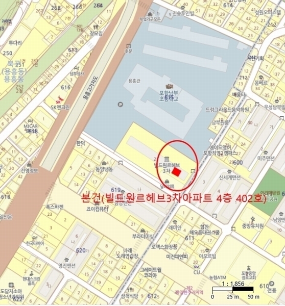 2024타경35761 경상북도 포항시 북구 중흥로241번길 42, 빌드원르헤브3차아파트 4층 402호 아파트 경매 이미지