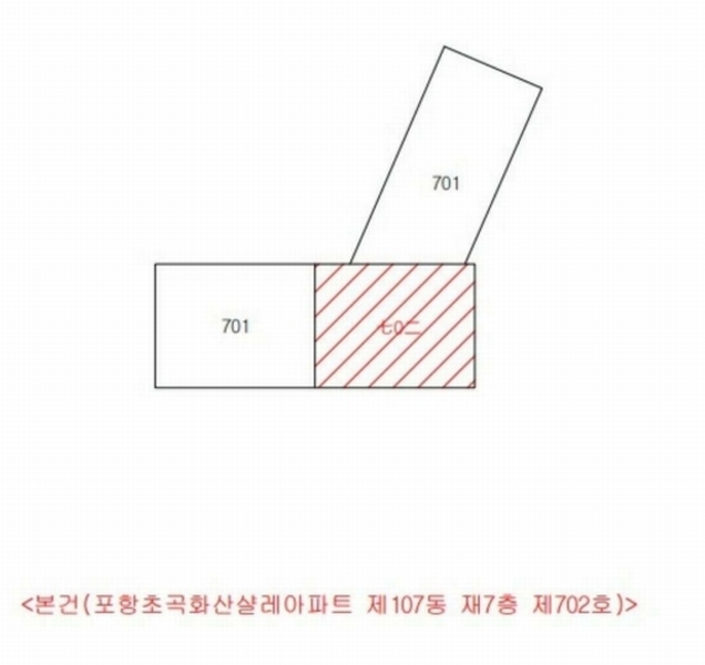 2024타경37361 경상북도 포항시 북구 흥해읍 초곡지구로58번길 82, 포항초곡화산샬레아파트 107동 7층 702호 아파트[공급33평형] 경매 이미지
