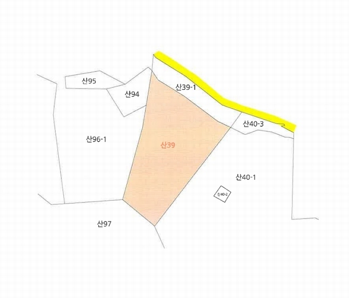 2024타경37675 경상북도 포항시 북구 흥해읍 칠포리 산39 임야 경매 이미지
