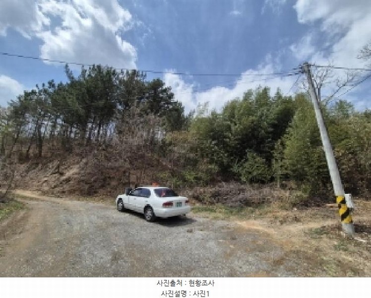 2025타경317 경상북도 포항시 북구 흥해읍 이인리 산23-5 임야 경매 이미지