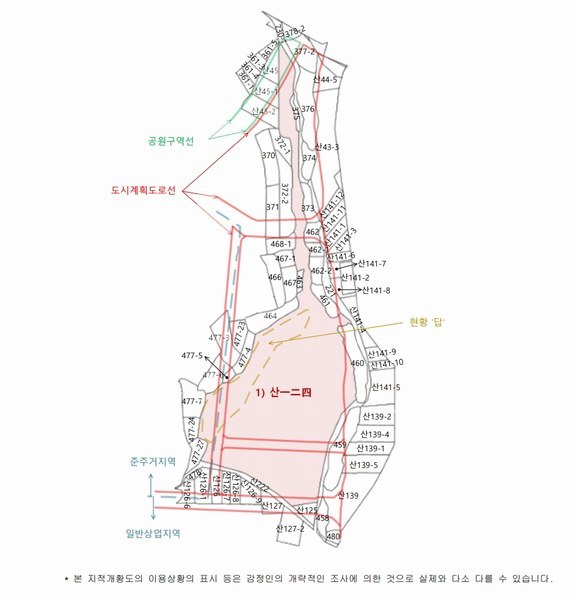 2025타경3559 경상북도 포항시 남구 대송면 대각리 산124 임야 경매 이미지