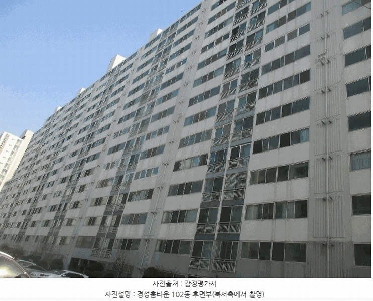 2025타경3621 경상북도 포항시 북구 대이로176번길 15, 경성홈타운 102동 13층 1301호 아파트[공급23평형] 경매 이미지