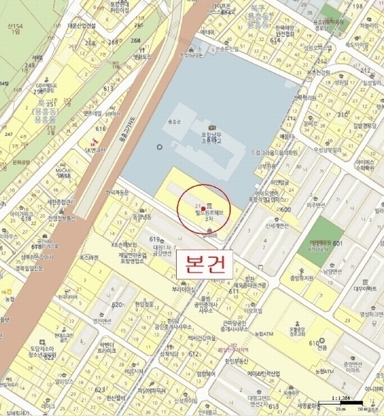 2025타경3767 경상북도 포항시 북구 중흥로241번길 42, 빌드원르헤브3차아파트 7층 704호 아파트 경매 이미지