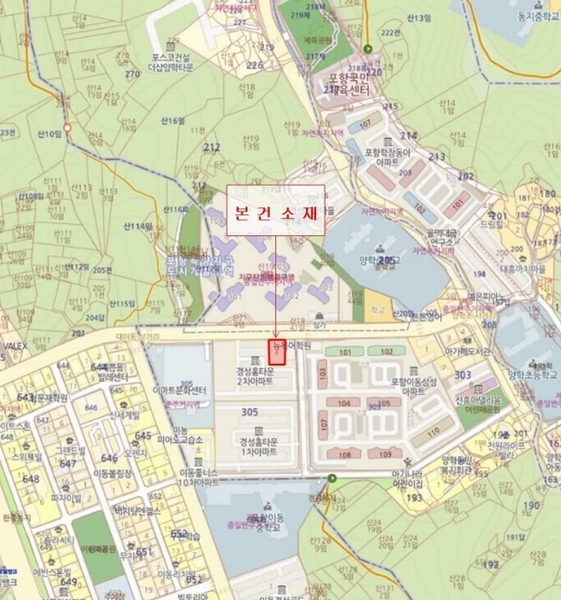 2025타경3856 경상북도 포항시 북구 이동로 46, 초원힐트리움 9층 901호 아파트[공급24평형] 경매 이미지