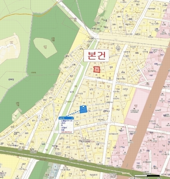 2025타경3887 경상북도 포항시 북구 신흥동 676-36 주택 경매 이미지
