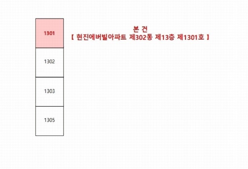 2025타경3926 경상북도 포항시 북구 삼흥로69번길 6, 현진에버빌아파트 302동 13층 1301호 아파트[공급35평형] 경매 이미지