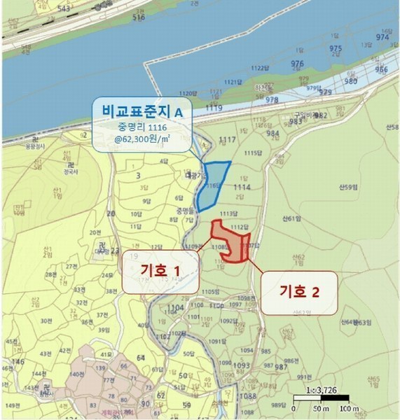 2025타경3987 경상북도 포항시 남구 연일읍 중명리 1111 농지 경매 이미지