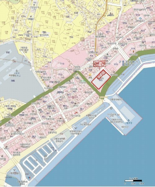 2025타경3992 경상북도 포항시 남구 호미로 225, 구룡포여의주타워 가동 2층 203호 근린상가 경매 이미지
