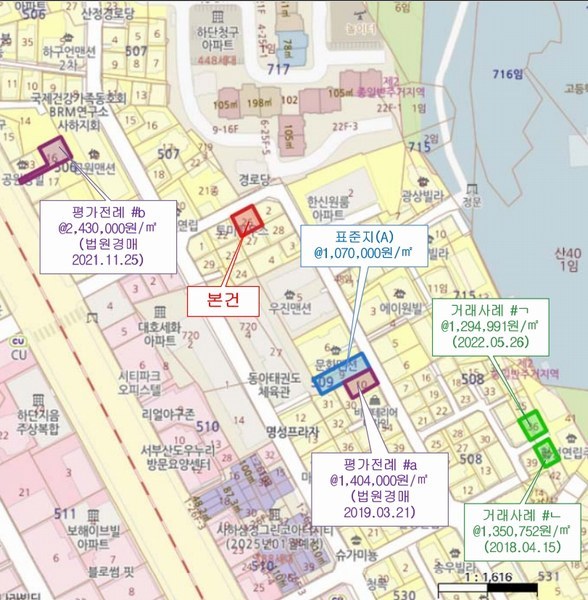 2024타경2884 부산광역시 사하구 하단동 509-26 근린주택 경매 이미지