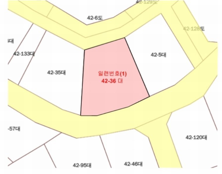 2024타경150413 서울특별시 강서구 화곡동 42-36 대지 경매 이미지