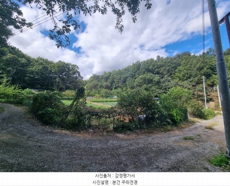 2024타경34249 경상북도 포항시 북구 우현동 산121 임야 경매 이미지