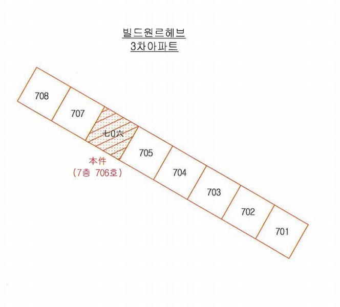 2024타경34607 경상북도 포항시 북구 중흥로241번길 42, 빌드원르헤브3차아파트 7층 706호 아파트 경매 이미지