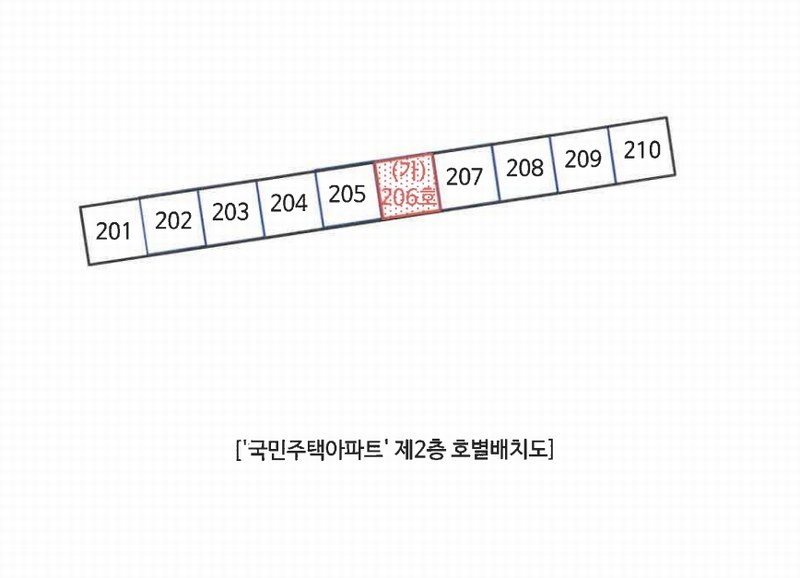 2025타경298 경상남도 함안군 말산1길 19경상남도 함안군 말○○○○, 국민주택아파트 2층 206호국민주택○○ 아파트 경매 이미지