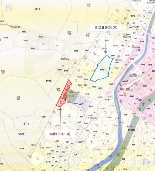 2025타경3689 경상북도 포항시 남구 대송면 대각리 산66-9 임야 경매 이미지
