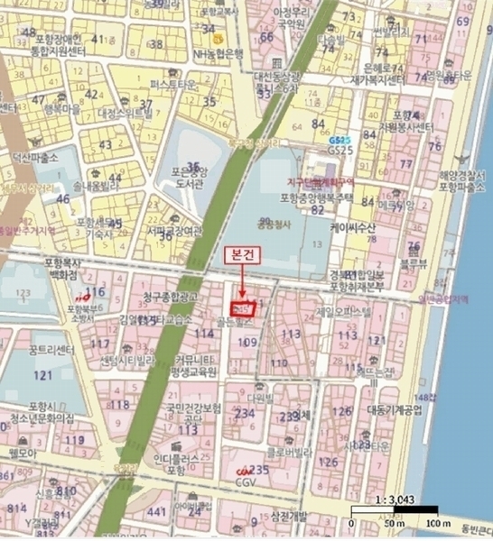 2025타경3700 경상북도 포항시 북구 서동로91번길 20경상북도 포항시 북구 서동로91○○○○, 골든힐즈 5층 601호골든힐즈○○ 다세대(빌라) 경매 이미지