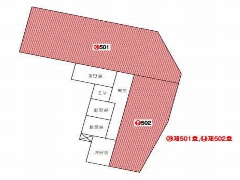 2024타경2754 경상북도 포항시 북구 두호로 25, 아이코아 5층 502호 근린상가 경매 이미지