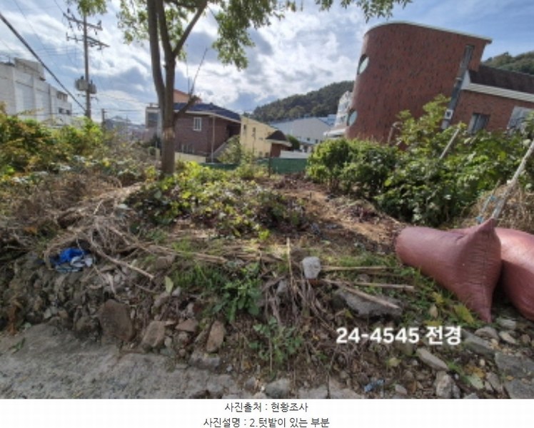 2024타경4545 부산광역시 사하구 구평동 산58-6 임야 경매 이미지