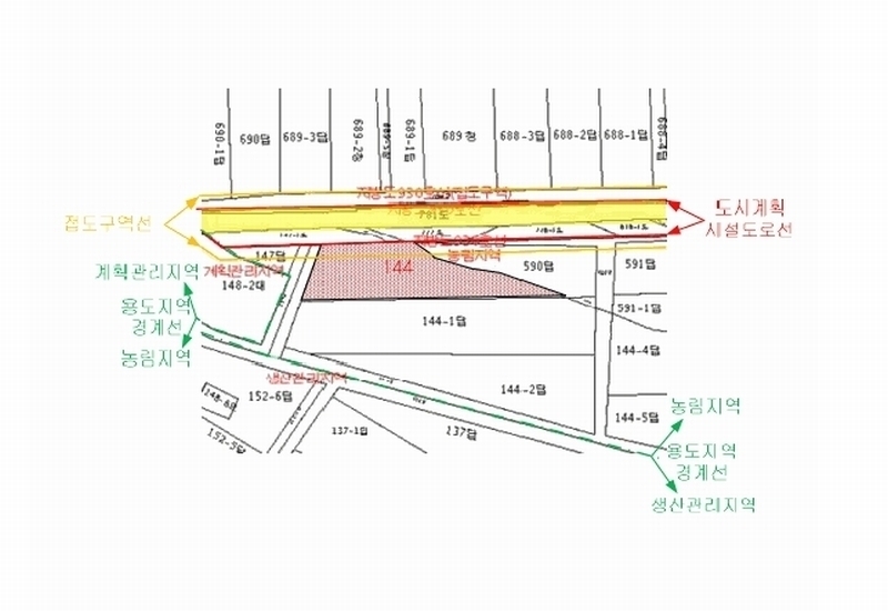 2024타경4743 경상북도 포항시 북구 청하면 덕성리 144 농지 경매 이미지