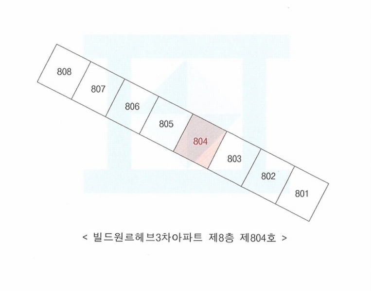 2024타경35174 경상북도 포항시 북구 중흥로241번길 42, 빌드원르헤브3차아파트 8층 804호 아파트 경매 이미지