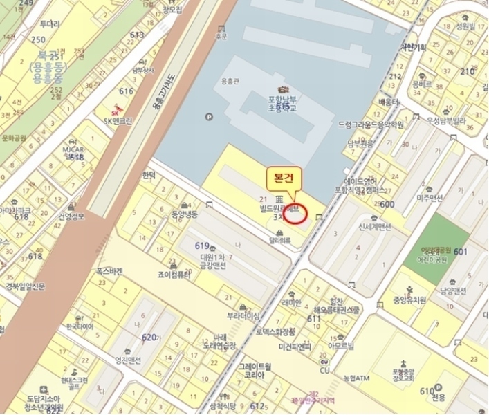 2024타경35228 경상북도 포항시 북구 중흥로241번길 42, 빌드원르헤브3차아파트 14층 1402호 아파트 경매 이미지