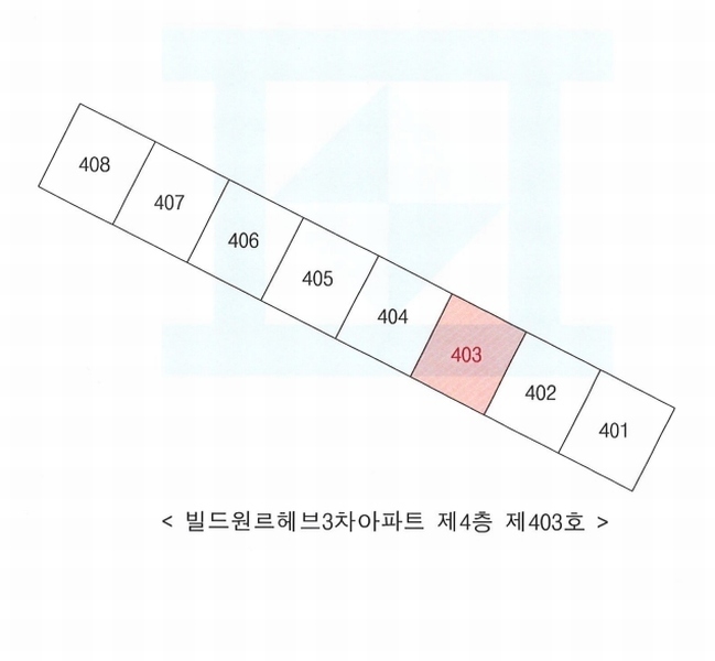 2025타경3624 경상북도 포항시 북구 중흥로241번길 42, 빌드원르헤브3차아파트 4층 403호 아파트 경매 이미지
