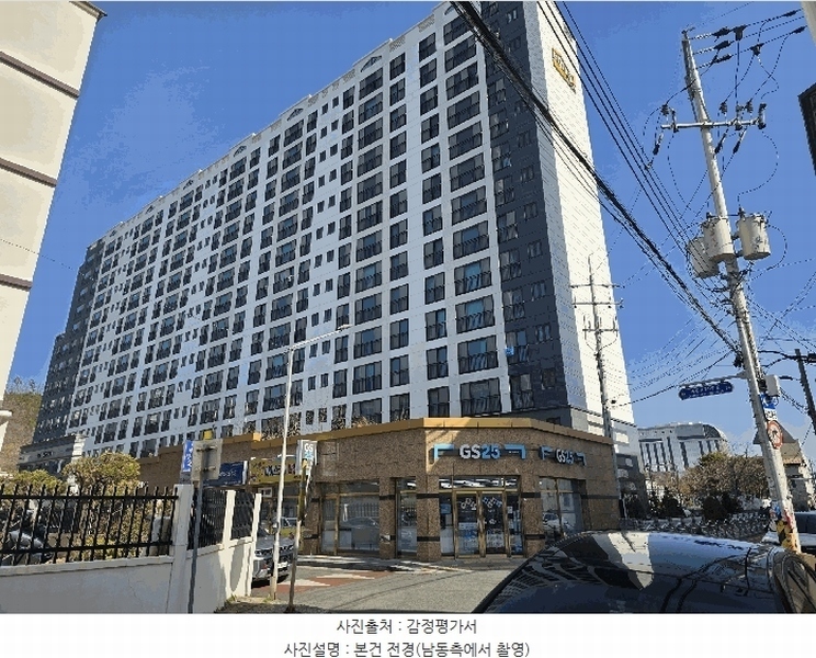 2025타경3624 경상북도 포항시 북구 중흥로241번길 42, 빌드원르헤브3차아파트 4층 403호 아파트 경매 이미지