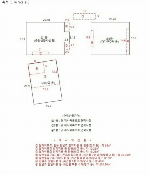 2025타경3634 경상북도 포항시 북구 흥해읍 약성리 168-1 창고 경매 이미지