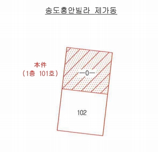 2025타경3660 경상북도 포항시 남구 운하로 182경상북도 포항시 남구 운○○○○, 송도홍안빌라 가동 1층 101호송도홍안○○ 다세대(빌라) 경매 이미지