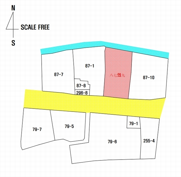2025타경3770 경상북도 포항시 북구 흥해읍 북송리 87-9 대지 경매 이미지