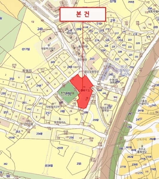 2025타경3843 경상북도 포항시 북구 흥해읍 옥성리 246 아파트[공급16평형] 경매 이미지