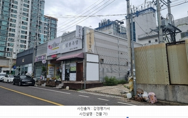 2024타경3153 경상북도 포항시 북구 양덕동 1696-1 근린시설 경매 이미지
