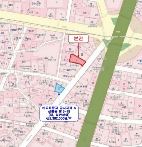 2024타경4606 경상북도 포항시 북구 신흥동 811-2 근린시설 경매 이미지
