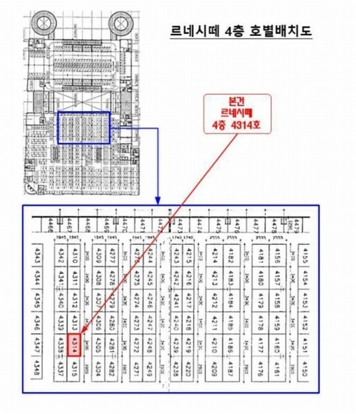 2024타경4705 부산광역시 사상구 광장로 7, 르네시떼 4층 4314호 근린상가 경매 이미지
