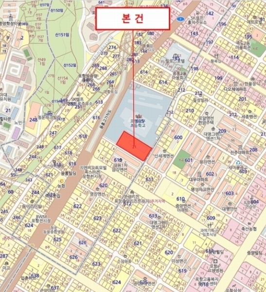 2024타경35235 경상북도 포항시 북구 중흥로241번길 42, 빌드원르헤브3차아파트 8층 807호 아파트 경매 이미지