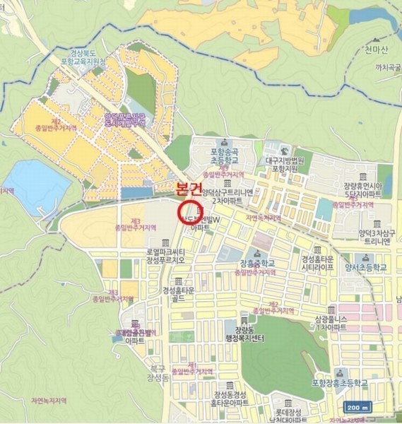 2024타경35990 경상북도 포항시 북구 장량로17번길 65, 장성삼도뷰엔빌더블유 104동 6층 602호 아파트[공급51평형] 경매 이미지