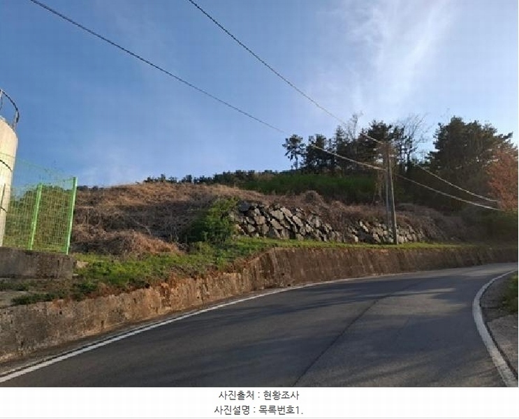2025타경608 경상남도 남해군 남해읍 입현리 959-1 임야 경매 이미지