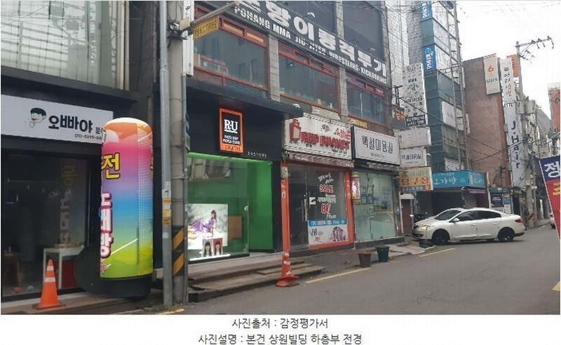 2024타경36313 경상북도 포항시 북구 중앙상가3길 19-5, 상원빌딩 1층 101호 근린상가 경매 이미지