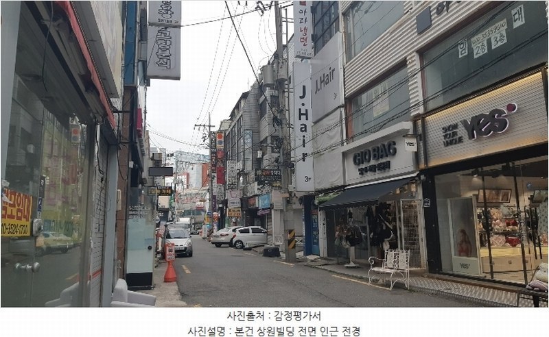 2024타경36313 경상북도 포항시 북구 중앙상가3길 19-5, 상원빌딩 1층 101호 근린상가 경매 이미지