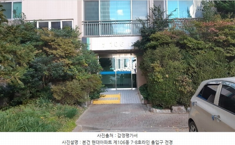 2024타경37057 경상북도 포항시 북구 장량로113번길 30, 현대아파트 106동 11층 1108호 아파트 경매 이미지