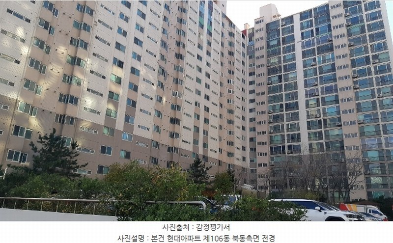 2024타경37057 경상북도 포항시 북구 장량로113번길 30, 현대아파트 106동 11층 1108호 아파트 경매 이미지