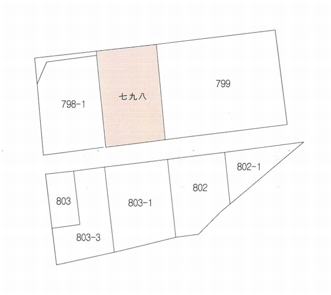 2025타경3771 경상북도 포항시 북구 청하면 미남리 798 농지 경매 이미지