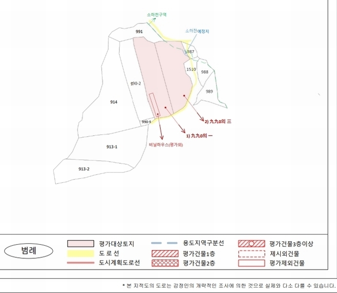 2025타경3814 경상북도 포항시 북구 신광면 죽성리 990-1 농지 경매 이미지